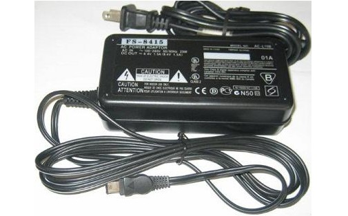Sony Handycam camcorder CCD TRV37 Hi8 power supply AC adapter cable 